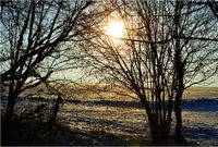 D&uuml;ssel, Winterimpression