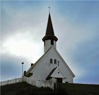 Die 1960 erbaute Kirche